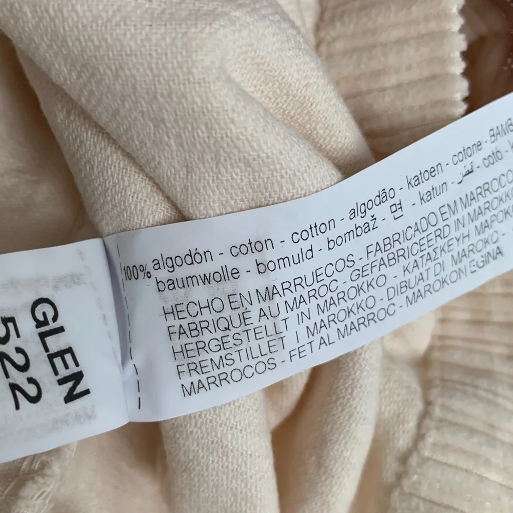 SOLD Zara Short Corduroy Overshirt, S, Oversized Cropped Jacket Shacket - Picture 11 of 12